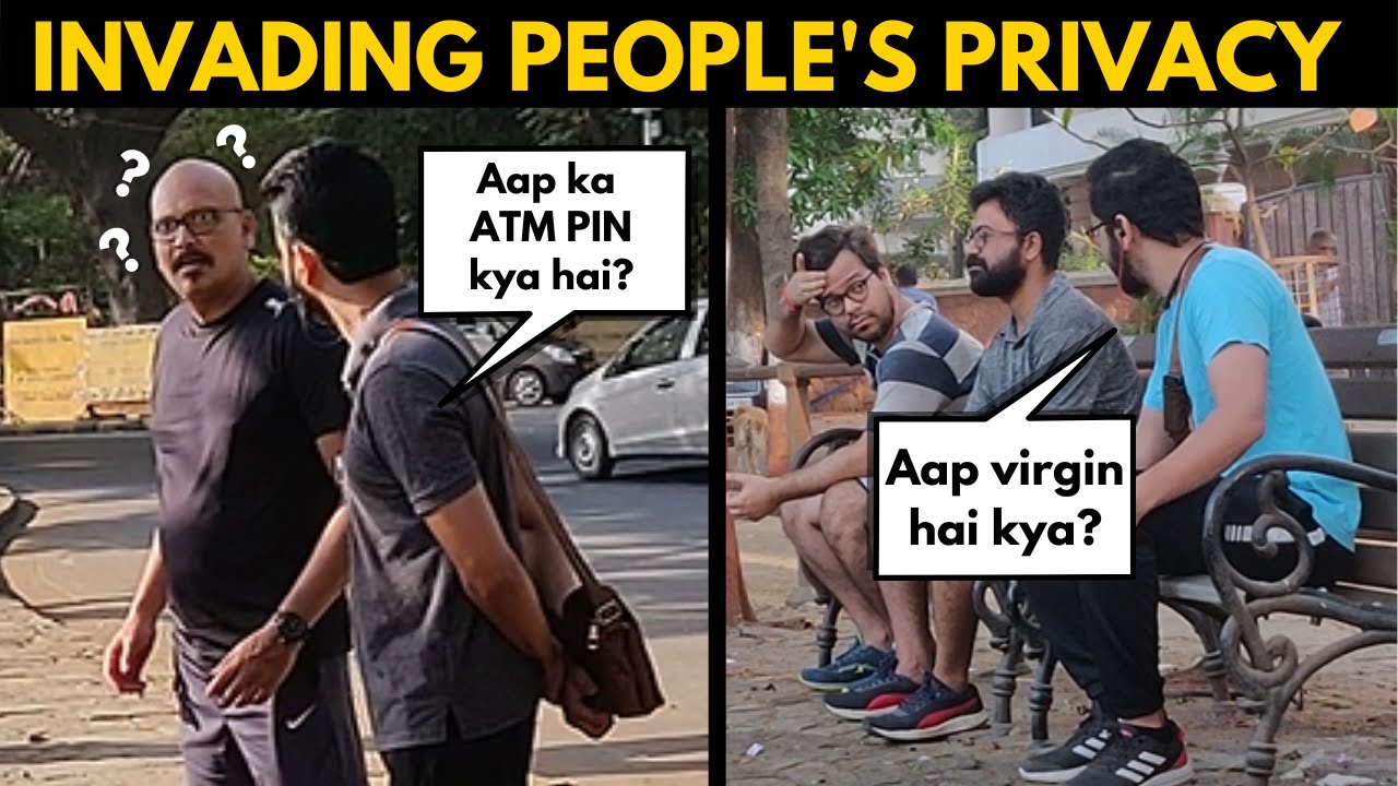 ASKING PRIVATE QUESTIONS TO STRANGERS | FUNNIEST REACTIONS EVER! | BECAUSE WHY NOT PRANK