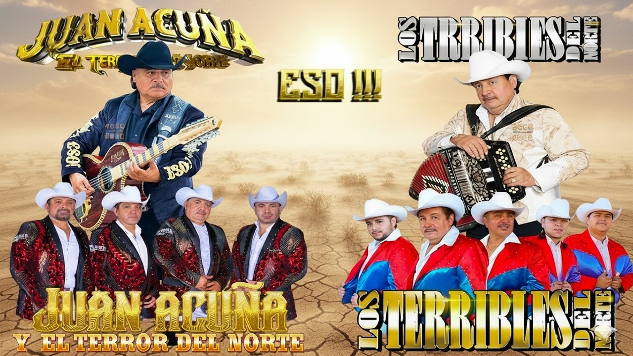Los Terribles Del Norte VS Juan Acuña y El Terror Del Norte - Puros Corridos Mix 2026