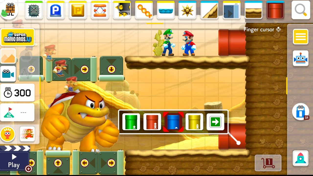 Super Mario Maker 2 - Course Maker 2 Players Co-Op Multiplayer | New Super Mario Bros U #1