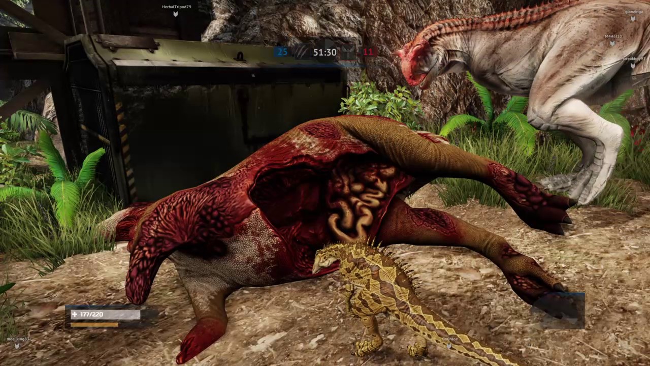 Primal Carnage: Extinction Alpha Dilo Gameplay