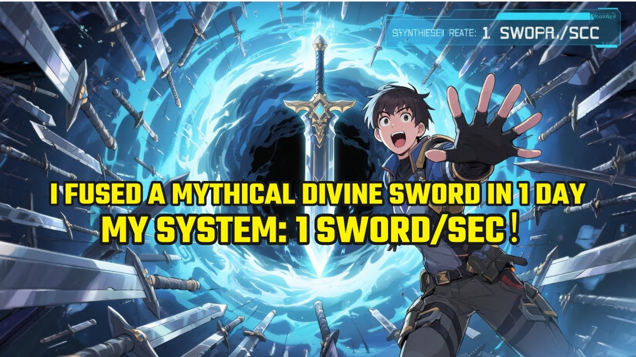 I Fused a MYTHICAL DIVINE SWORD in 1 DAY!My SYSTEM: 1 SWORD/SEC！