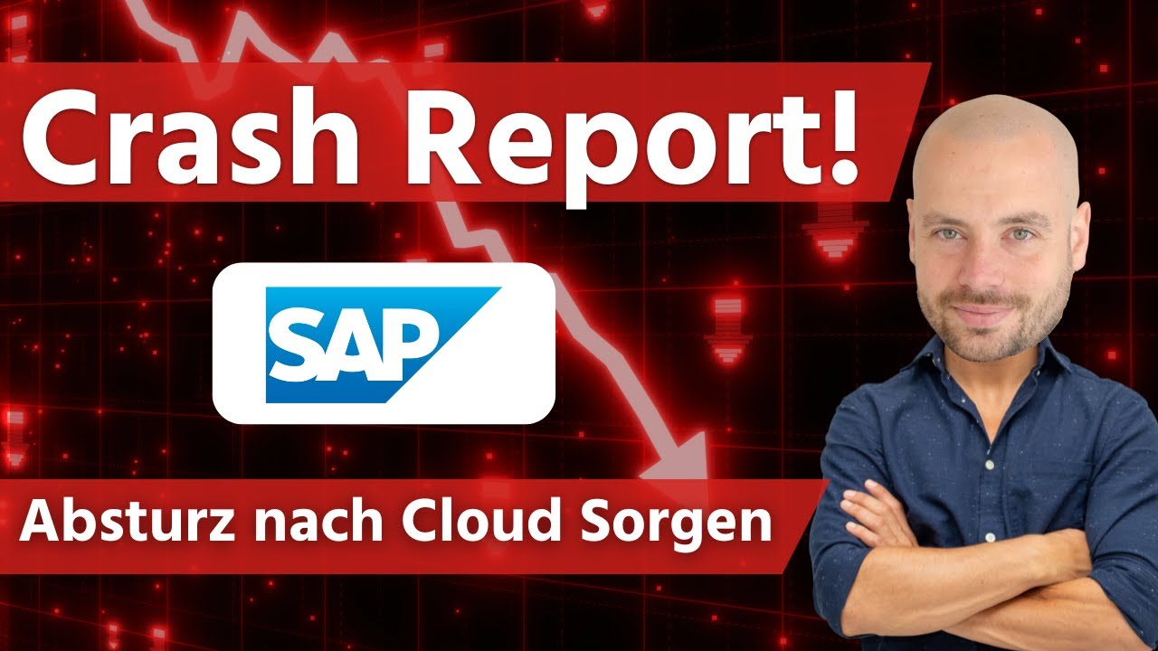 Crash Report! - Absturz der SAP Aktie nach Cloud KI Sorgen