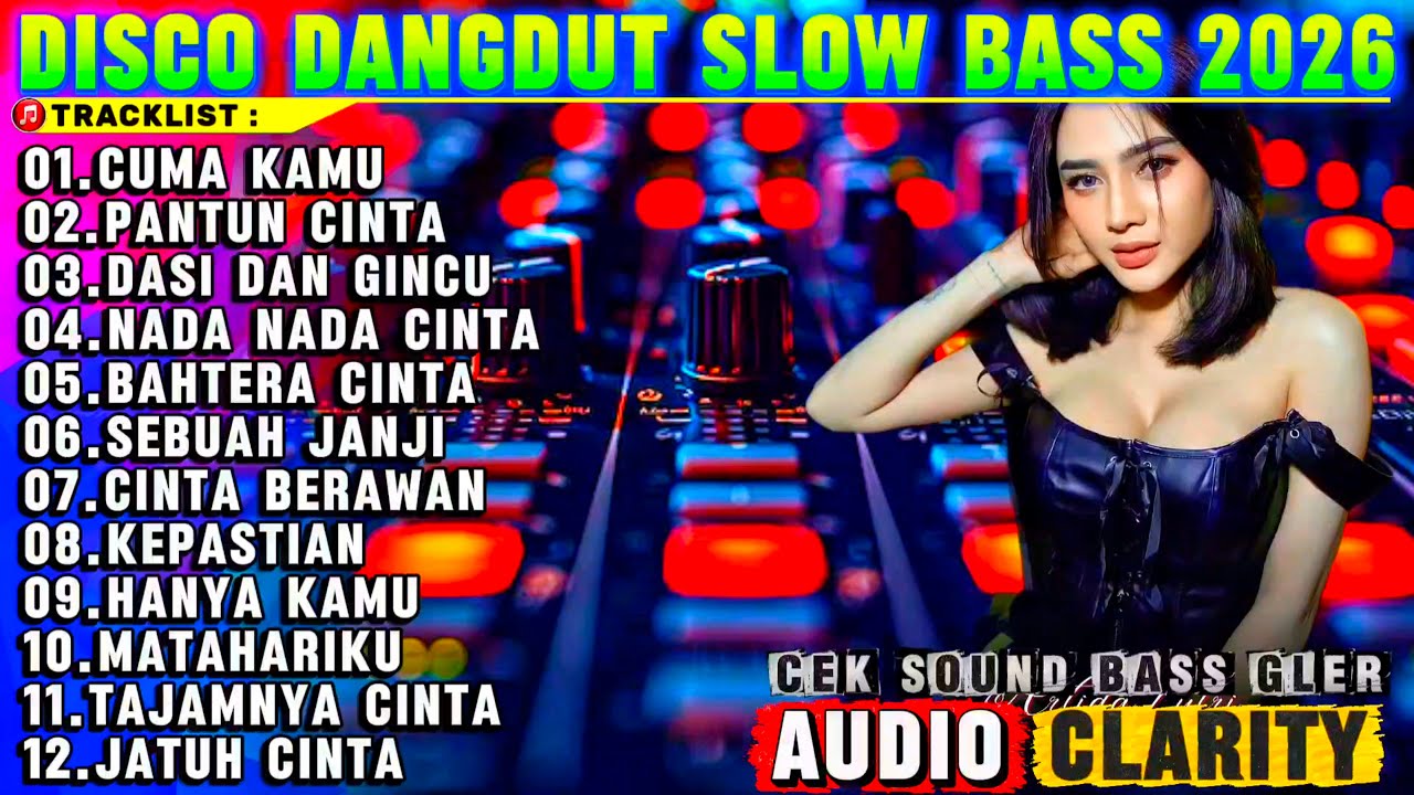 REMIX SLOW BASS 2025 - LAGU VIRAL PANTUN CINTA  DISCO DANGDUT - ENAK BANGET DIDENGAR - AUDIO JERNIH