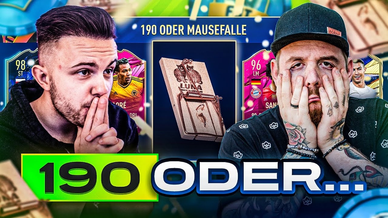 190 oder MAUSEFALLE 🤬😂 FIFA 21: Fut Draft Bestrafungs BATTLE 🔥 vs DerKeller