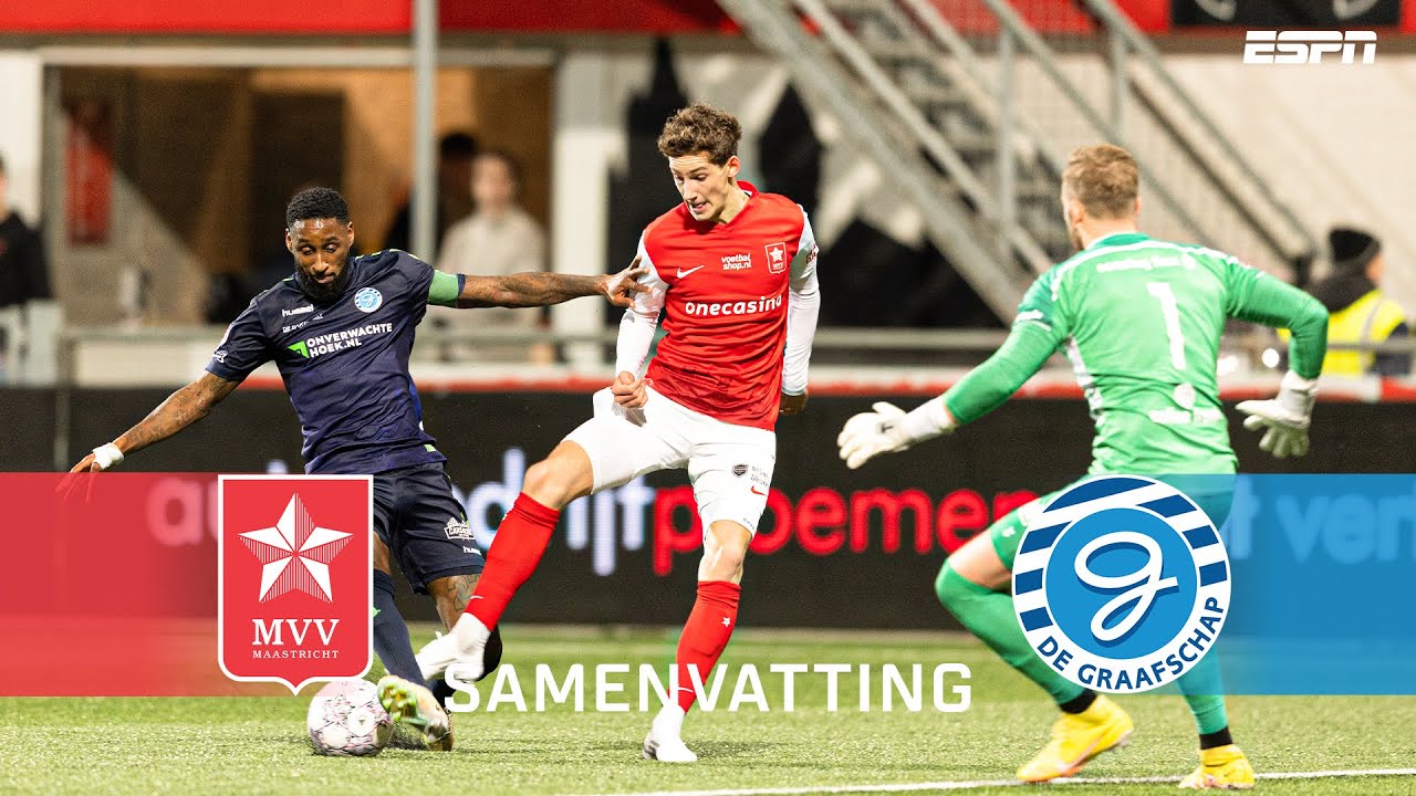 LATE TREFFER redt PUNT voor De Superboeren ⌛️ | Samenvatting MVV Maastricht - De Graafschap