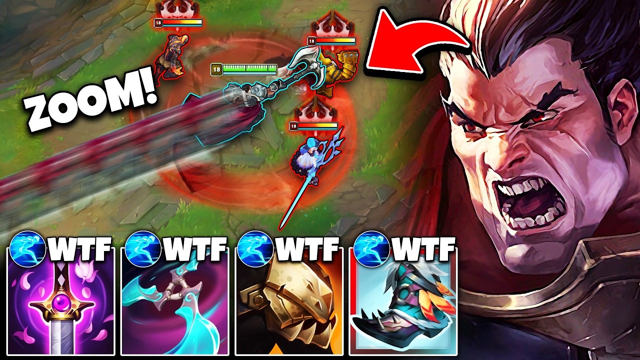 THIS DARIUS BUILD IS ACTUALLY BIG BRAIN! (NOBODY CAN KITE YOU)