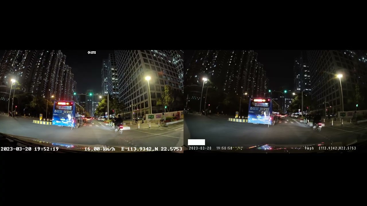 Axera+IMX415 and Sigmastar+IMX415 Comparision Nighttime Video
