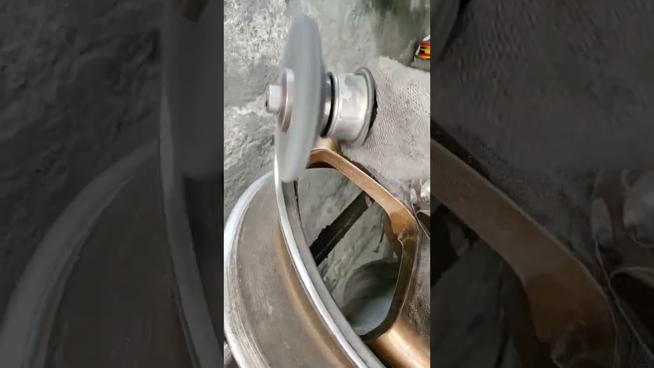 ROTA P45R POLISHED LIP CONVERSION AND CHANGE COLOR #magsrepaint #mags #wheelrepair #rota