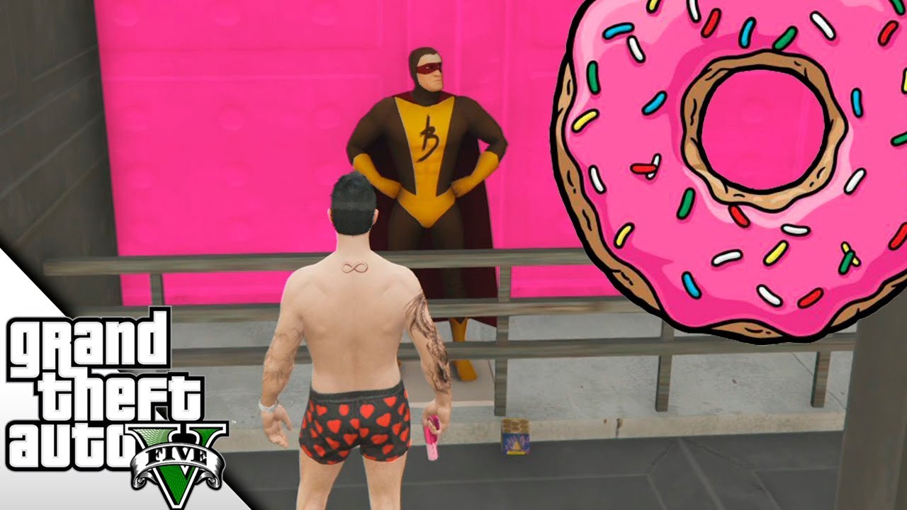 EL SUPERHEROE BRAXXEROIDE Y LA TIENDA DE DONUTS! RETO PARKOUR