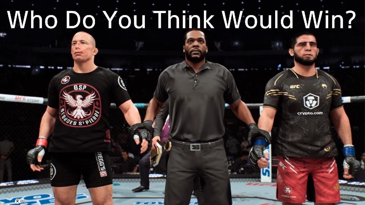 George St-Pierre (UFC 154 Alter Ego) vs Islam Makhachev | Legendary Difficulty | UFC 5