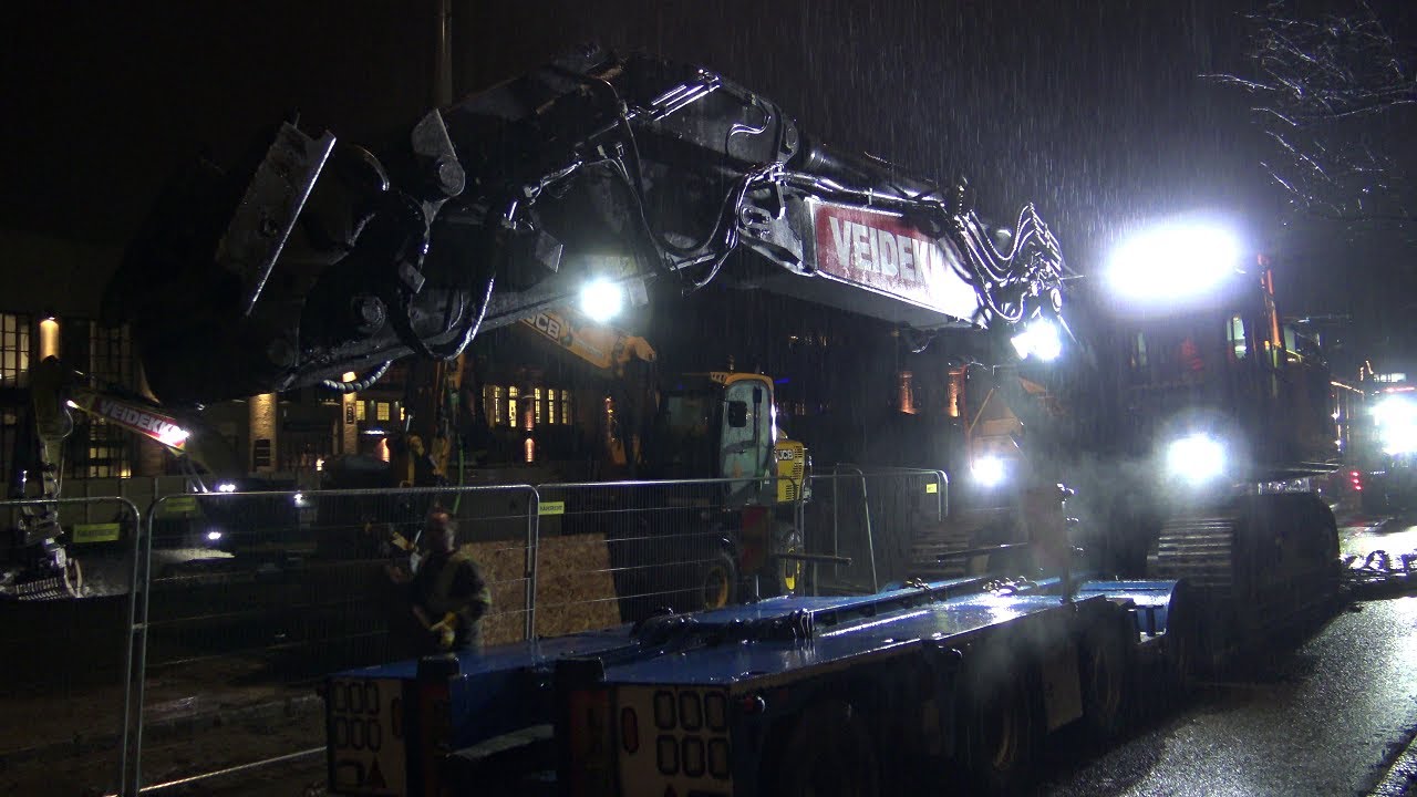 4K| Volvo FH16 750 Transporting The Volvo EC480E To It's Next Job