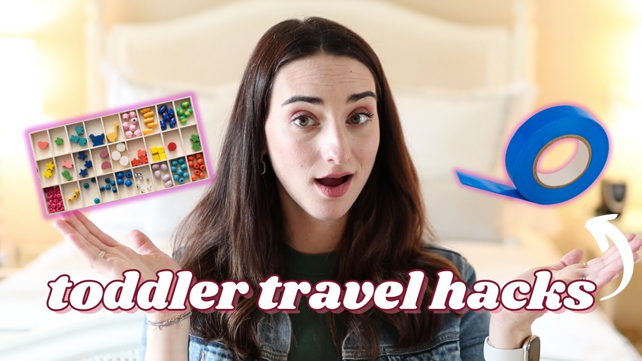 How To Fly With A Toddler WITH NO SCREEN TIME!