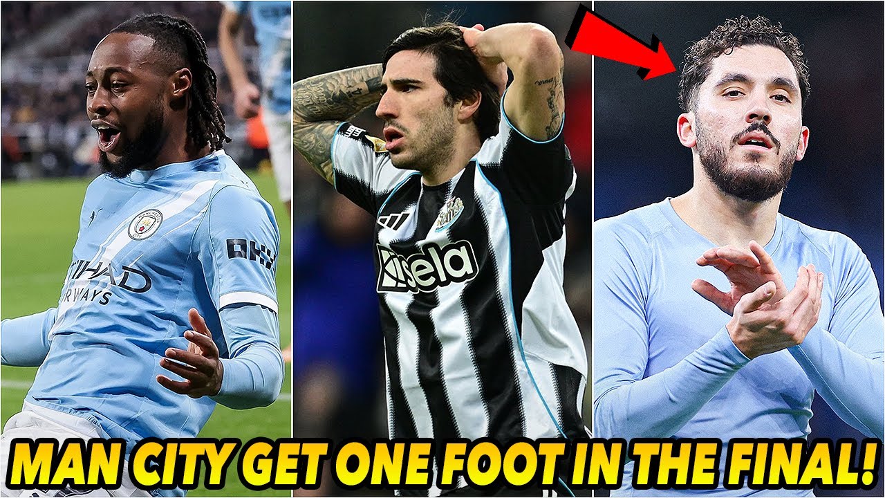 Newcastle 0-2 Man City | Semenyo STARS in POOR Home Performance in Carabao Cup Semi-Final First Leg!
