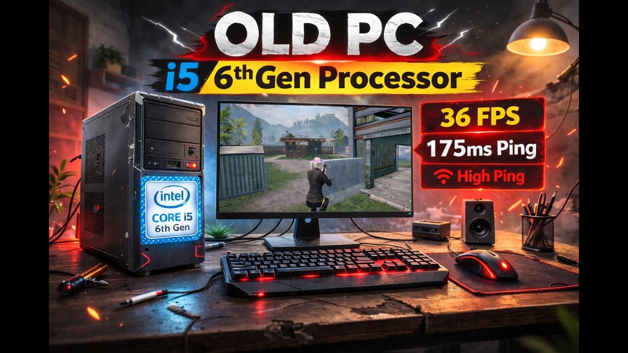 iPhone 13 vs Old PC 💀🔥 | Device Doesn’t Matter, Skill Does Like 👍 Comment 💬 Subscribe 🔔