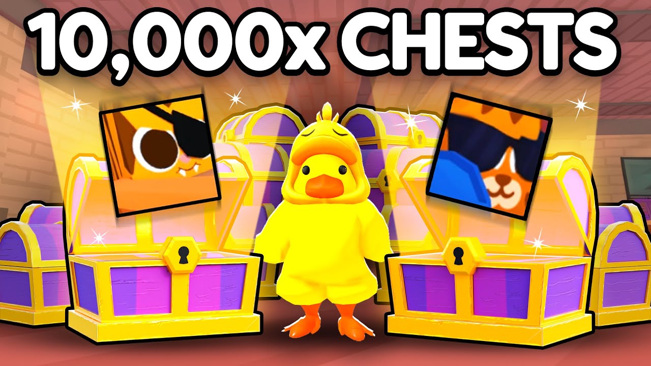 I Opened 10,000 OP Chests for 0.001% MEGA Pet in Arm Wrestle Simulator Roblox!