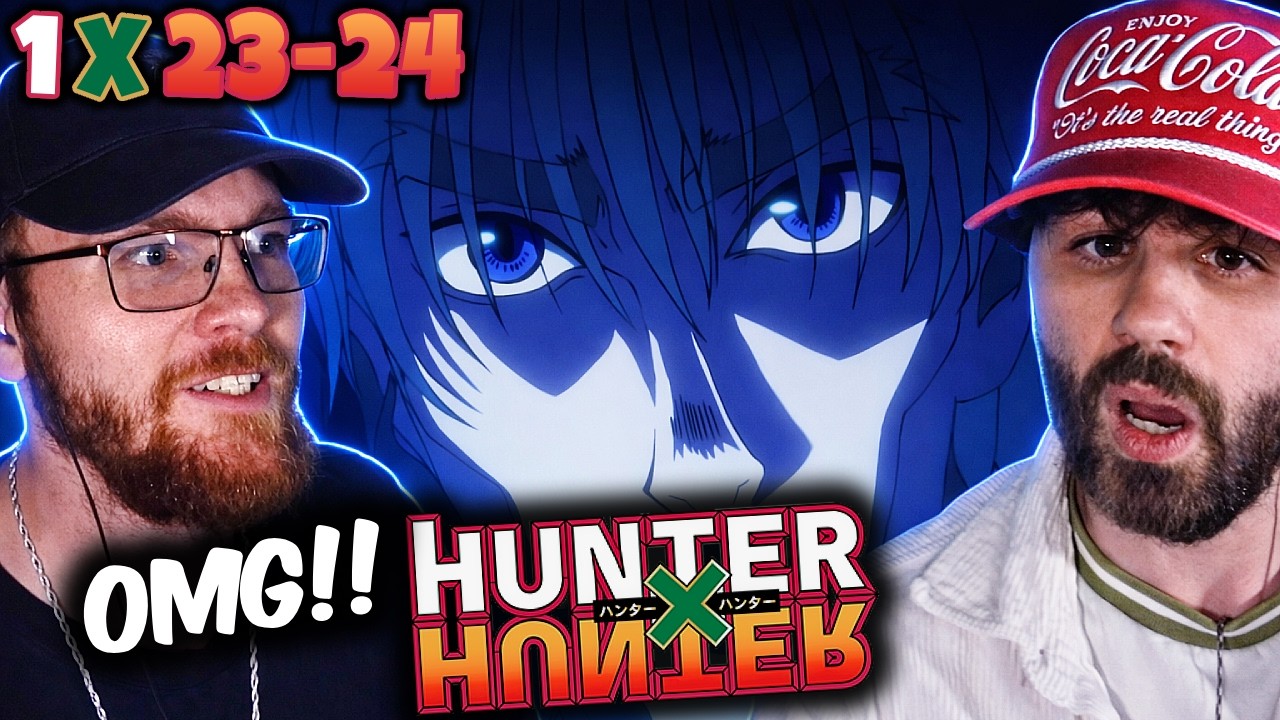 THE ZOLDYCK FAMILY!? BROTHERS REACT to Hunter x Hunter Episodes 23 & 24!