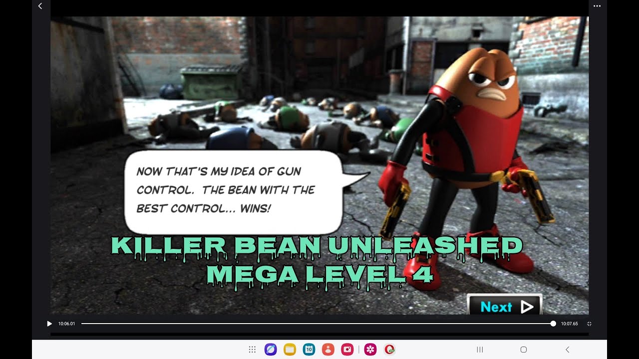 KILLER BEAN UNLEASHED MEGA LEVEL 4 #gameplay