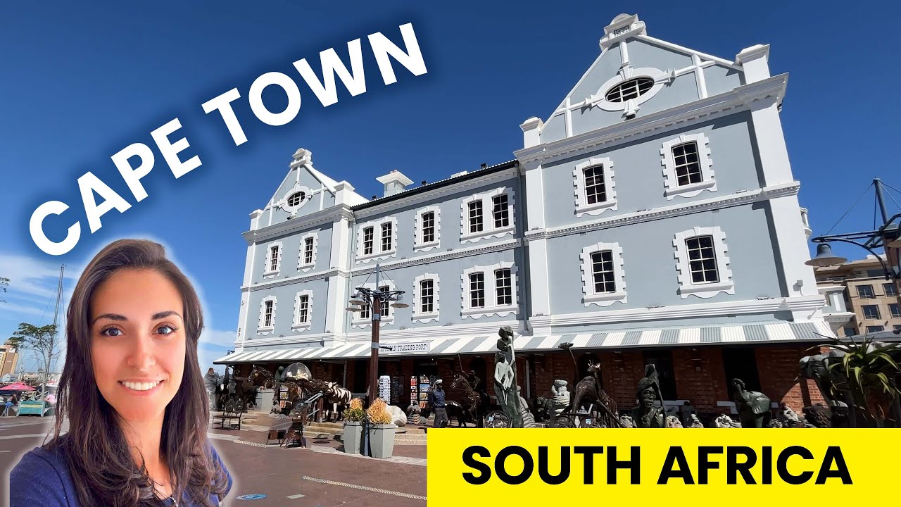 Digital Nomads Exploring Cape Town WATERFRONT HARBOR in South Africa