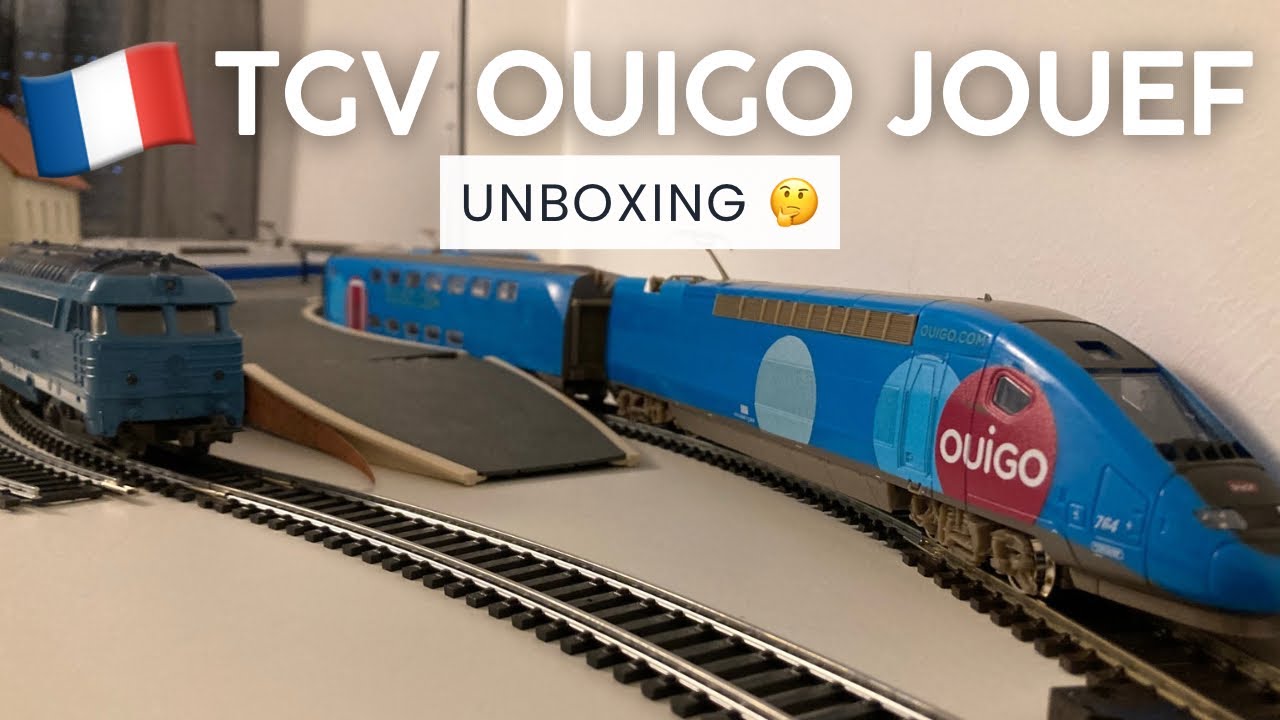 Déballage d'un TGV Euroduplex OUIGO