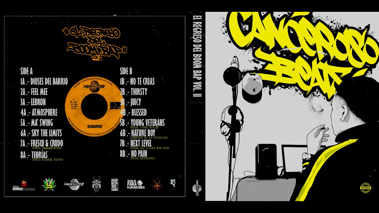 EL REGRESO DEL BOOMBAP VOL II X CANCEROSO BEATS (FULL ALBUM)