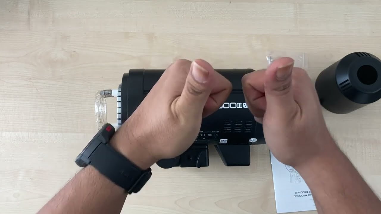 Unboxing - GODOX DP600III-V STUDIO STROBE FLASH LIGHT