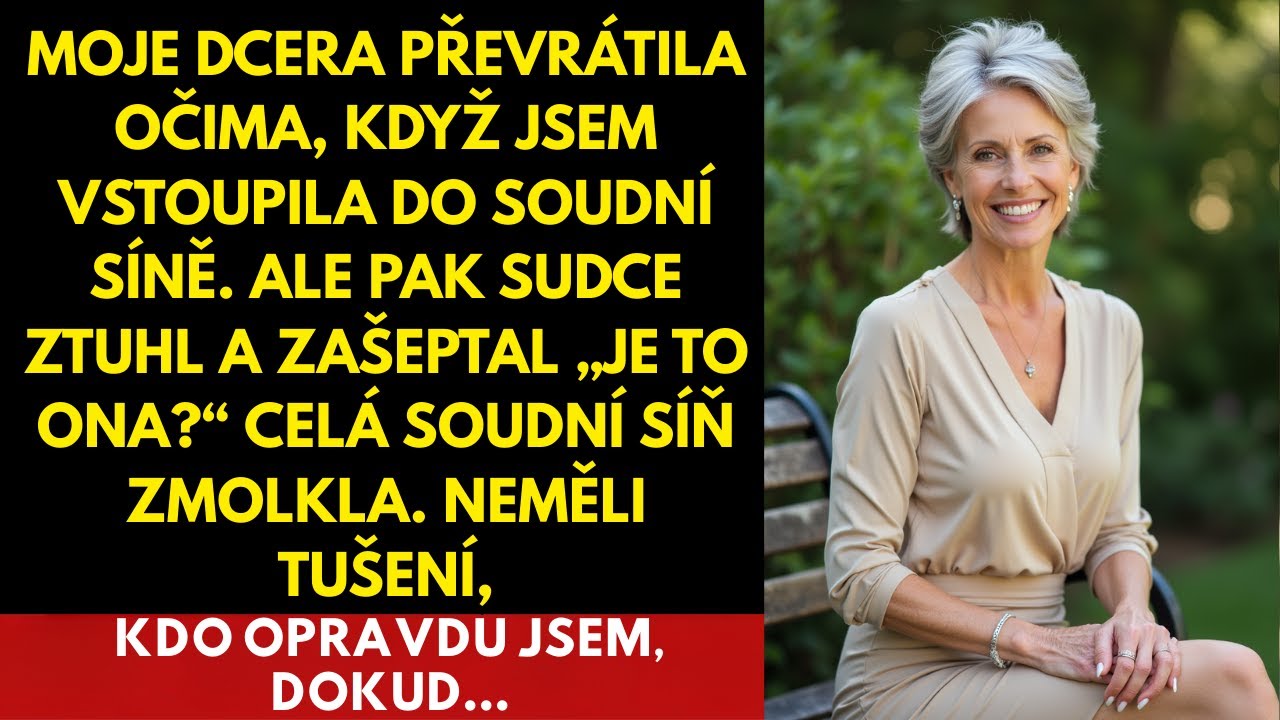 Soudce v soudní síni ztuhl, když mě uviděl – nikdo nevěděl, kdo opravdu jsem, dokud…