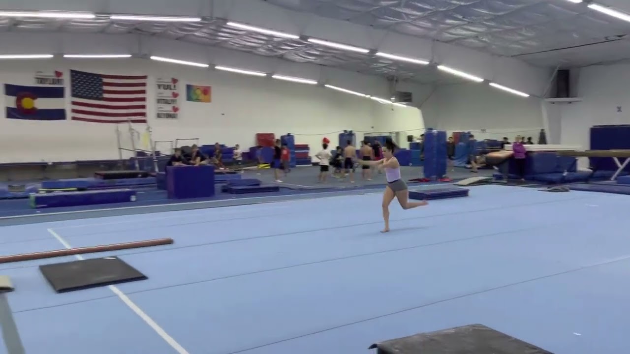 Full on Mats!! Peyton Jenkins Class of 2023-5280 Gymnastics