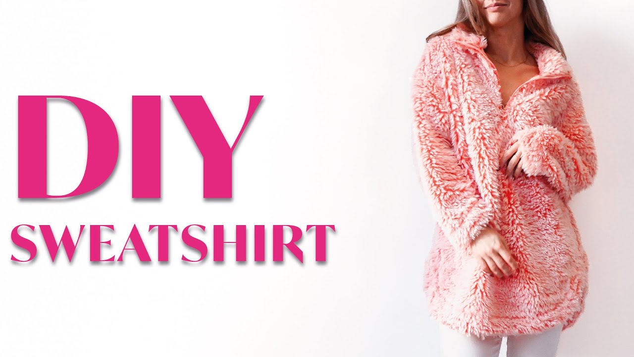 DIY Half-Zip Pullover | How to sew a fleece pullover | Zoe Sweatshirt Sewing Pattern