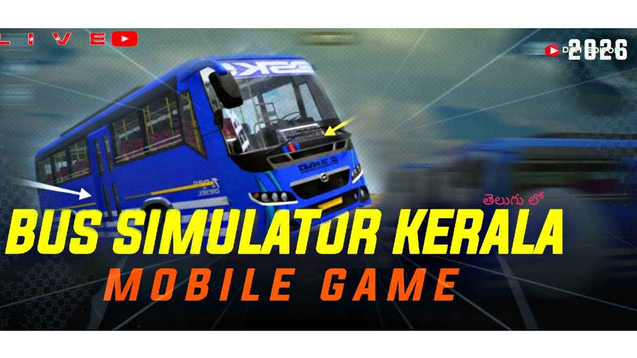 BUS SIMULATOR KERALA Amezing movements on this game graphic design best 