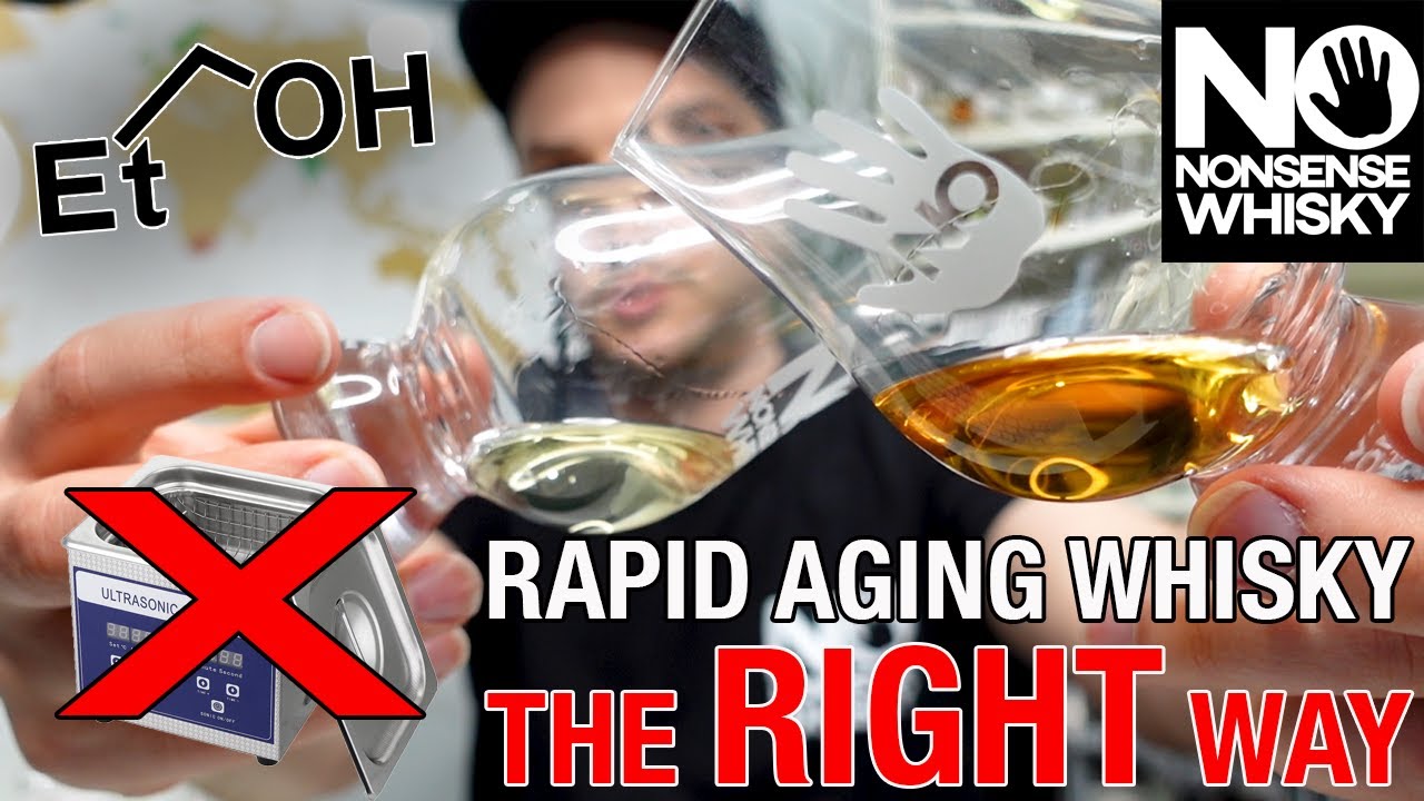 Aging whisky in just TWELVE days?! | Ultrasonic Whisky (EtOH)