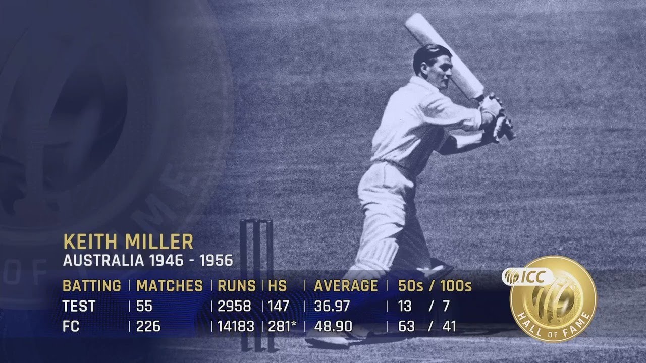 Meet the ICC Hall of Famers: Keith Miller | 'All-time great cricket player, cricket person'