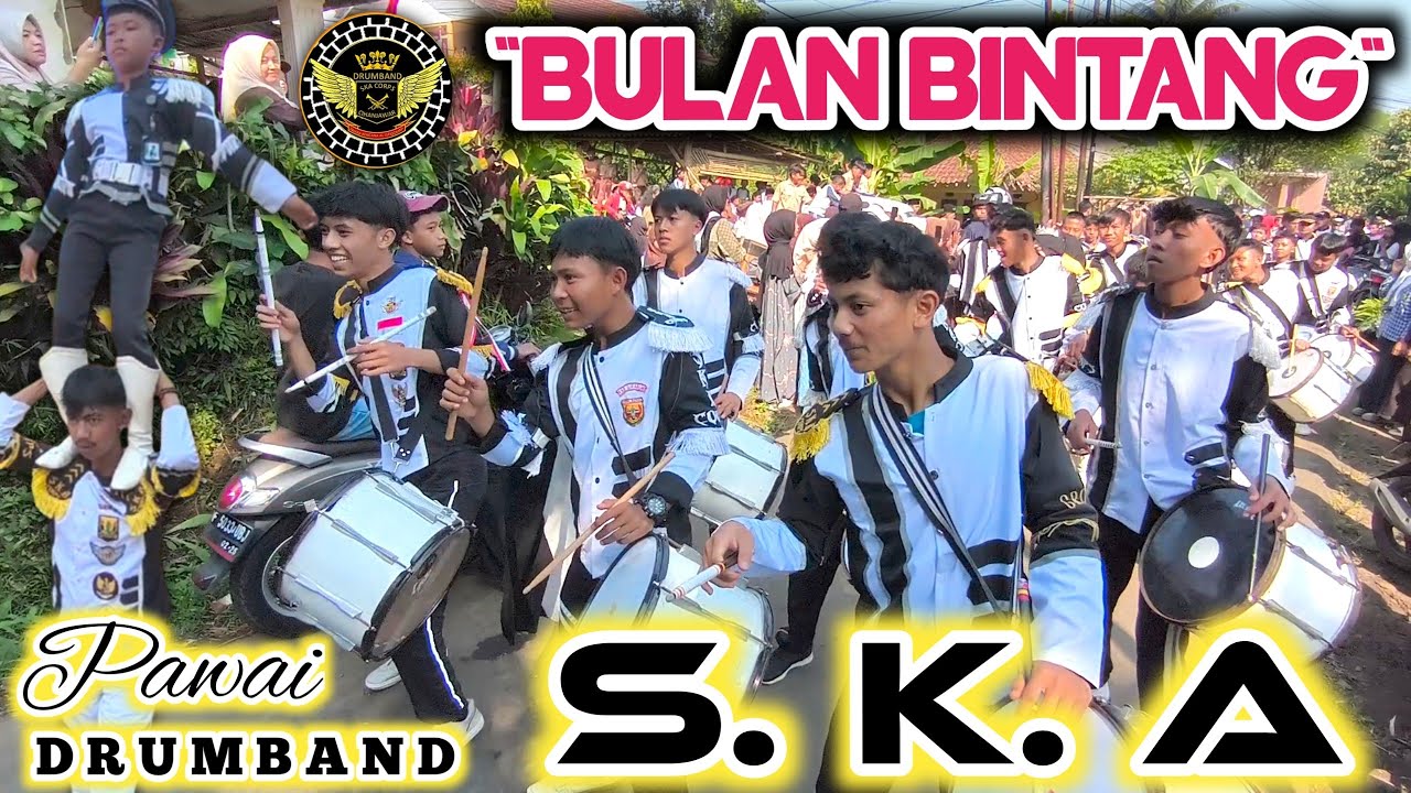Parade with S.K.A. Drumband (COVER - BULAN BINTANG) 🤗