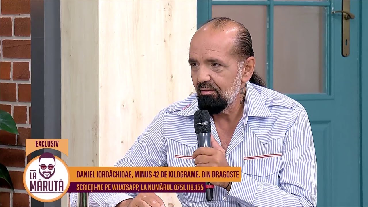 Daniel Iordăchioae, minus 42 de kilograme. Din dragoste