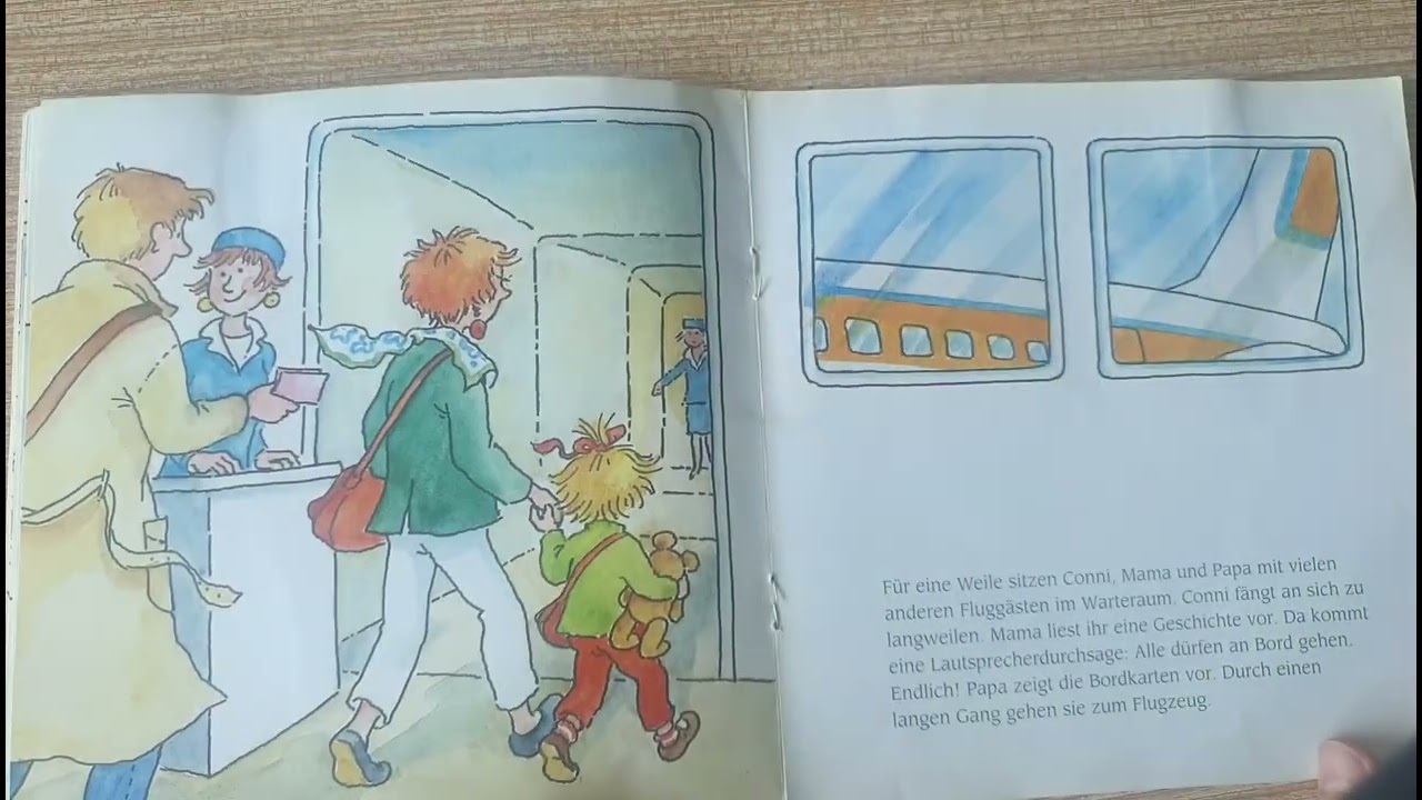 Connies erster Flug / Deutsch vorlesen