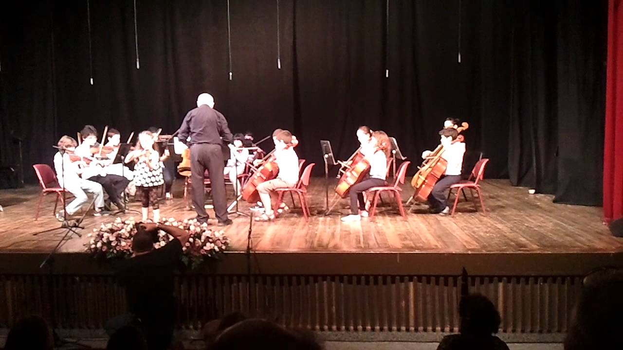 Maya Regev Playing Oscar Rieding Violin Concerto Op. 35