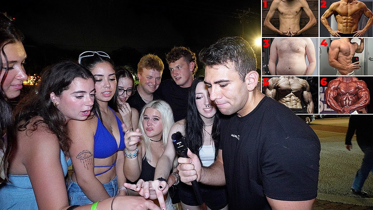 ASKING GIRLS WHAT BODY TYPE THEY PREFER?