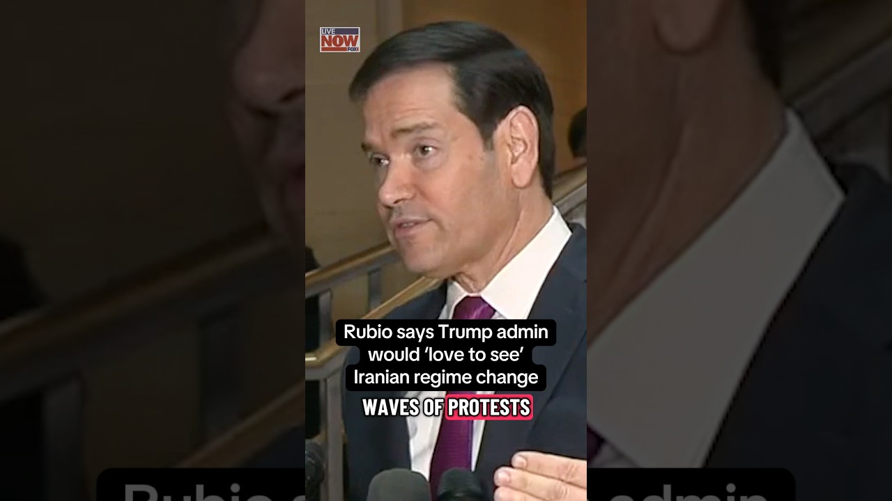 Rubio talks Iranian regime change