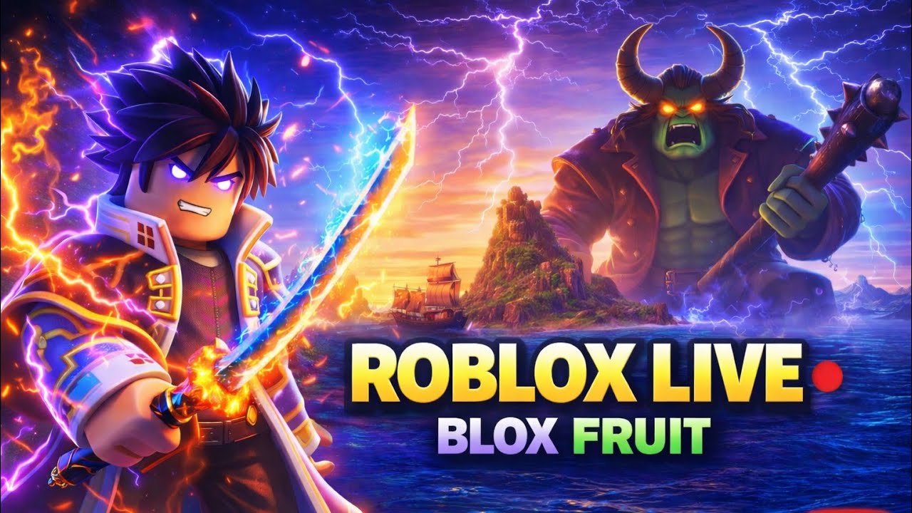Blox Fruit Part 3 | ROBLOX LIVE