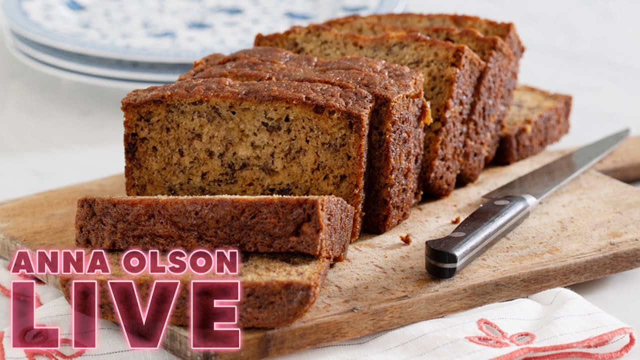 How to Make Anna's Go-To Banana Bread! | LIVESTREAM w/ Anna Olson