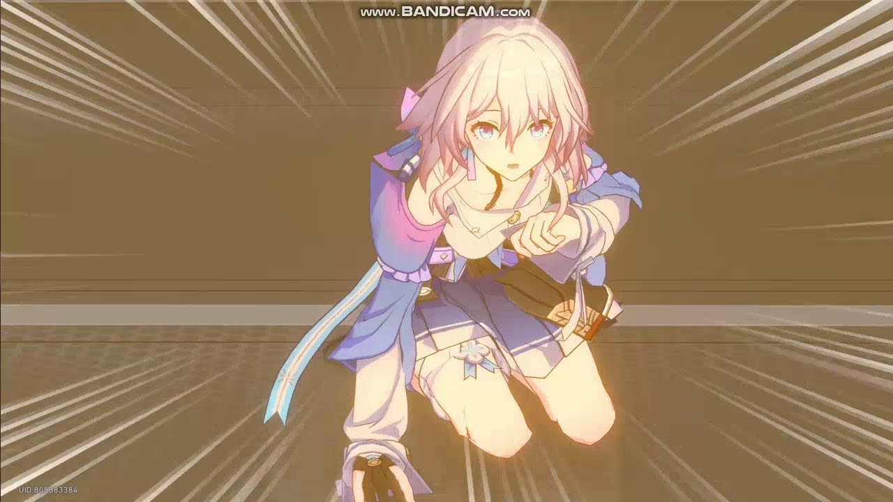 MALE MC PROTECTS MARCH 7TH HONKAI STAR RAIL CUTSCENE