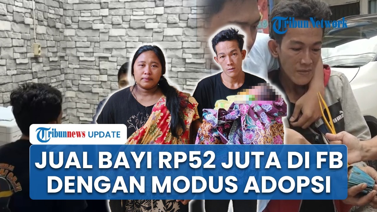 Modus Adopsi di Facebook, Ayah di Palembang Jual Bayi Rp52 Juta dengan Alibi Terhimpit Ekonomi
