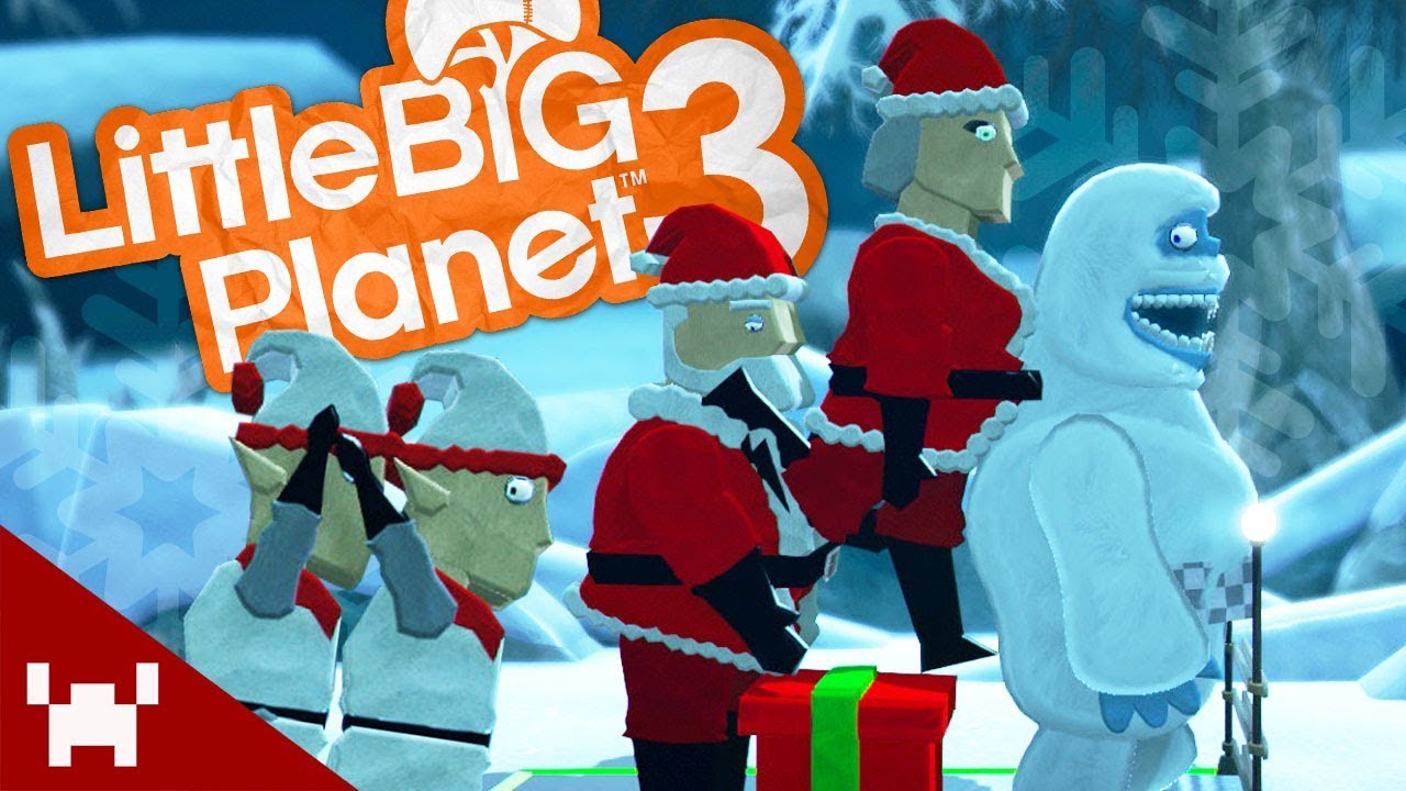 LBP CHRISTMAS DEATHRUN | Little Big Planet 3: Random Multiplayer w/ Ze, Chilled, Dlive, & Wade #44