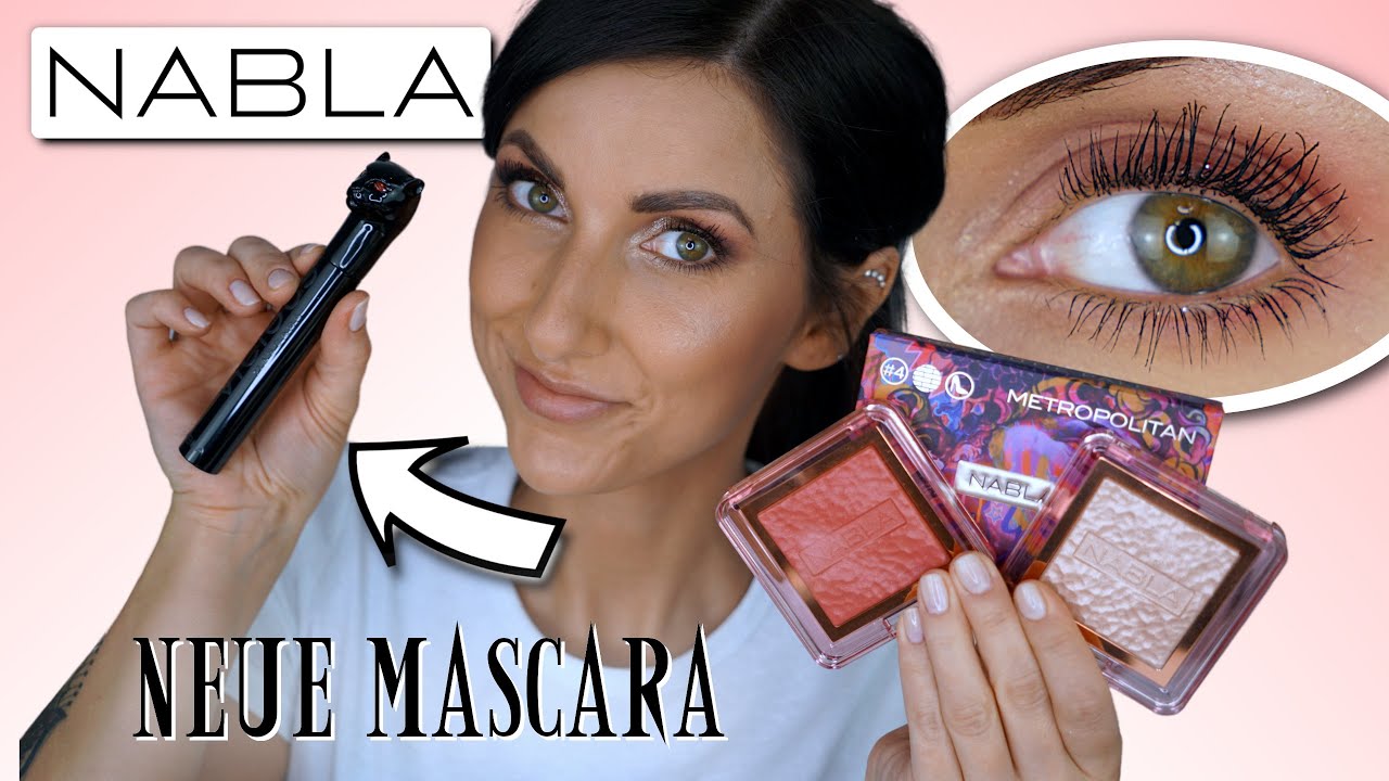 NEUHEIT 😍 NABLA VICIOUS Mascara 1st Impression + CUTIE Palette Metropolitan LIVETEST Frühlingsrolina