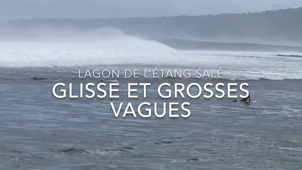 Etang-Sal&eacute; : glisse et grosses vagues