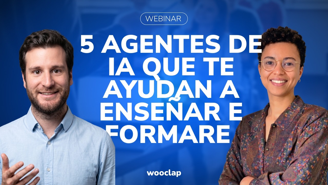 5 agentes de IA que realmente te ayudan a enseñar y formar - [Inglés subtitulado en español]
