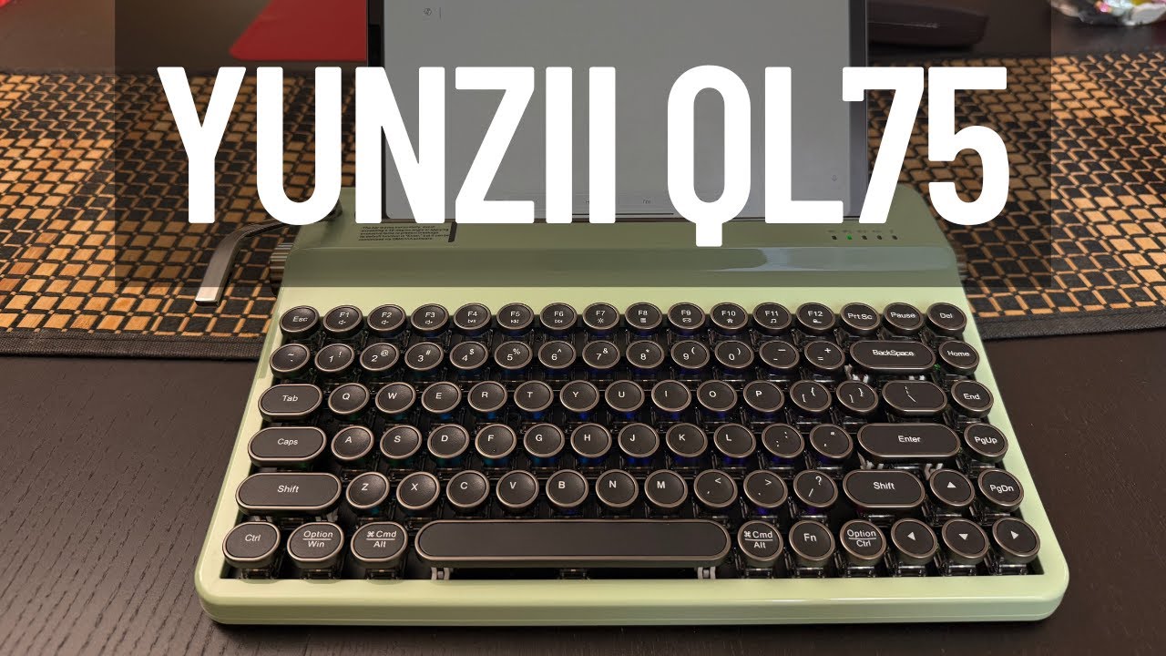 Yunzi QL75 Review – This Typewriter Keyboard Surprised Me!