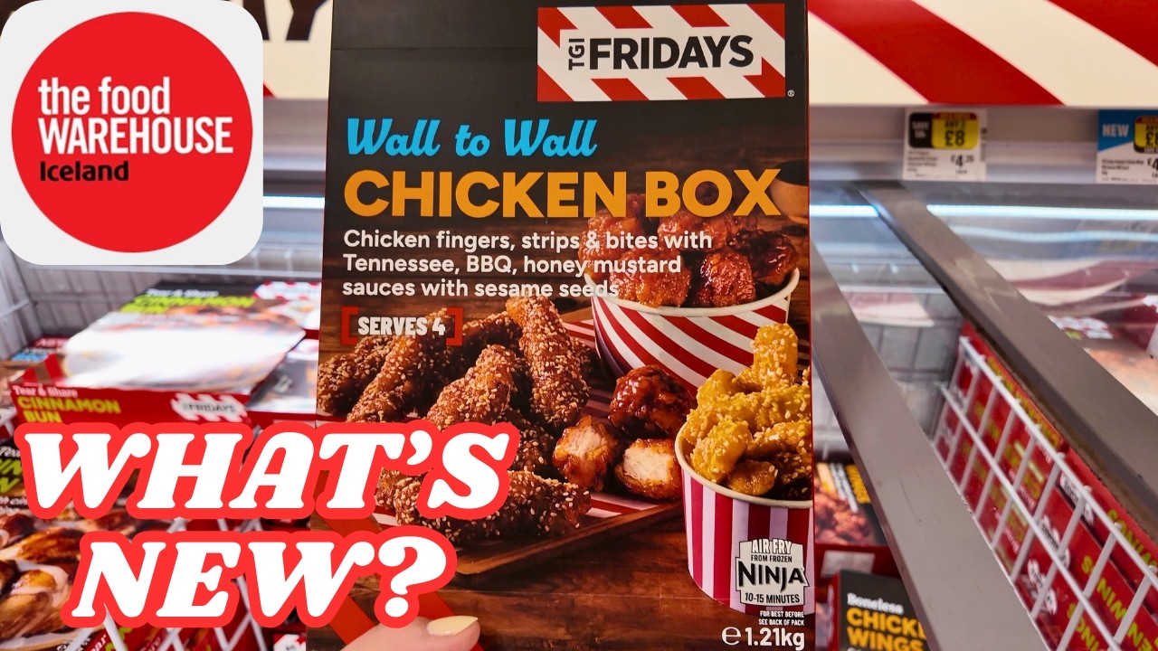 What's New in The Food WAREHOUSE by ICELAND - NEW Frozen Arrivals - 7 March 2025