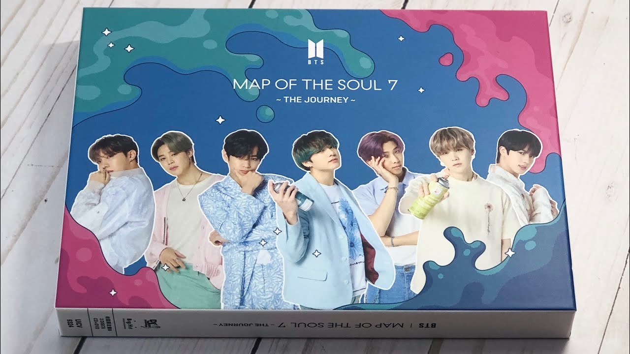 BTS Map Of the Soul 7 - The Journey (Limited Edition CD/DVD Version B) Unboxing