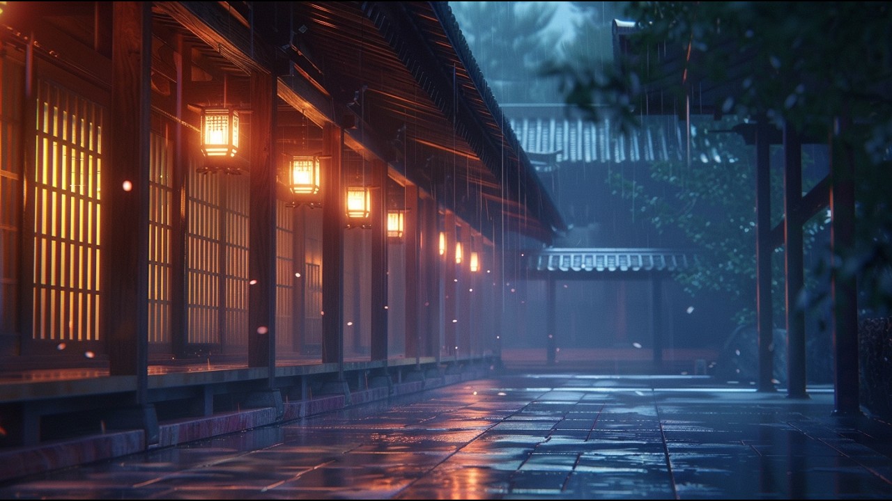 Japanese Zen Healing Ambience – Deep Sleep, Meditation & Relaxation