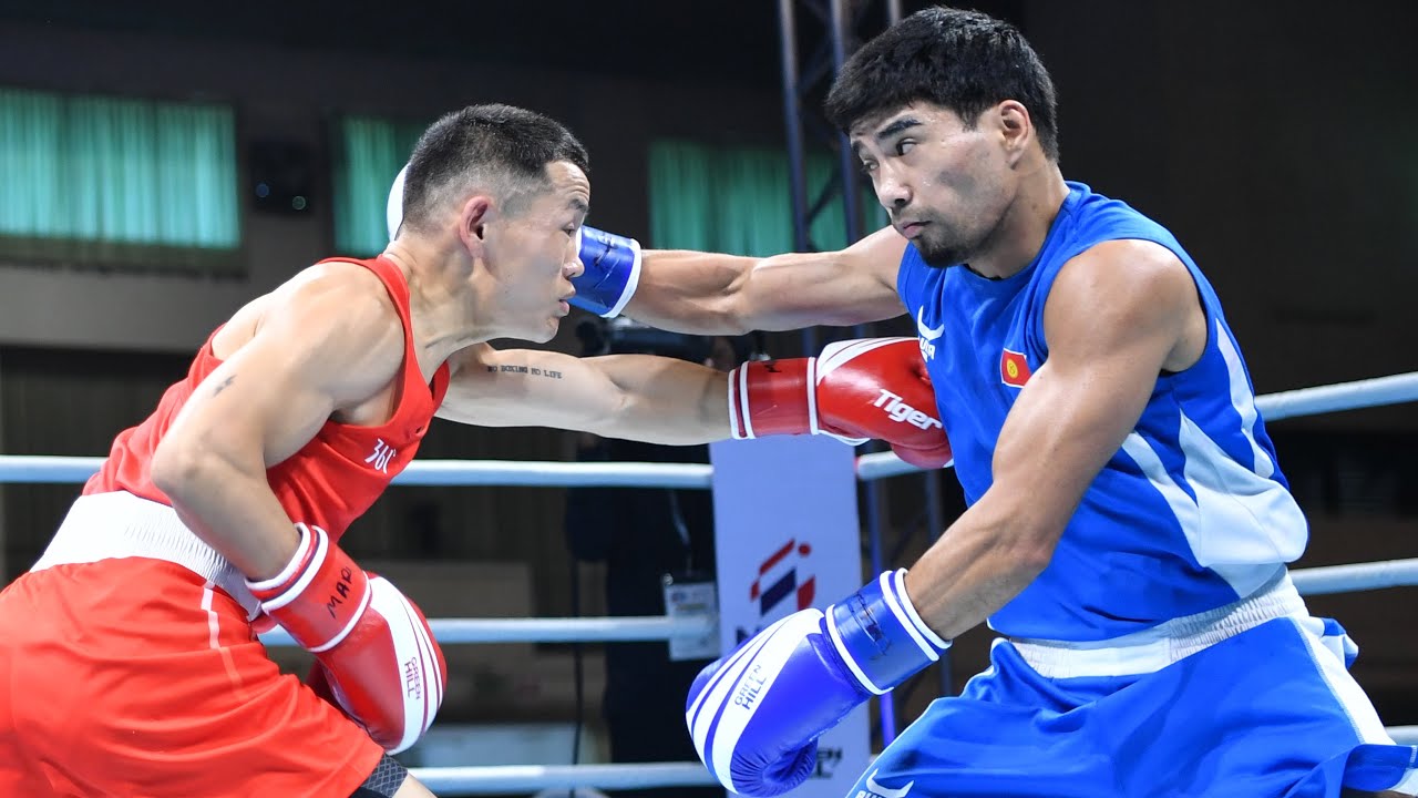 Lundaa Gantumur (MGL) vs. Sanzhai Seidakmatov (KGZ) Asian Boxing Championships 2024 (57kg)
